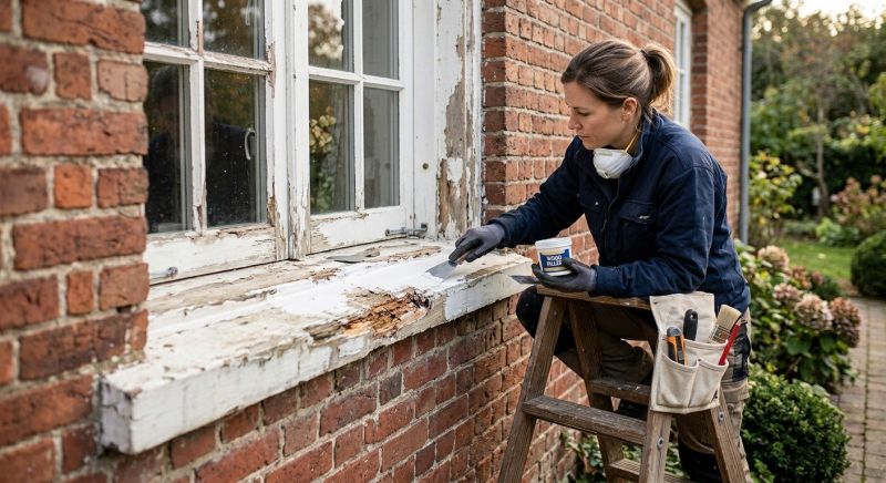 Window Sill Replacement in Conroe, TX